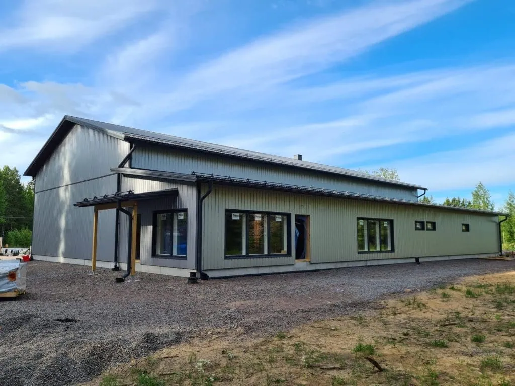 Rakennusliike J & M – Lapinjärven paloasema